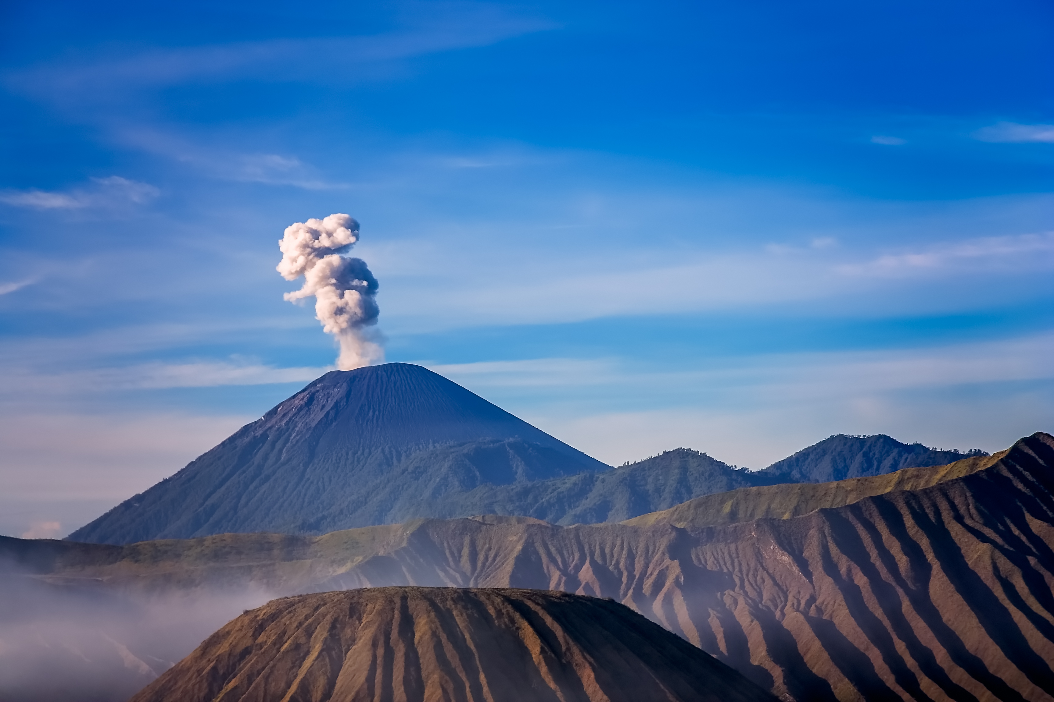 Volcano landscape